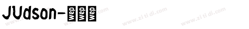 JUdson字体转换