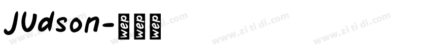 JUdson字体转换