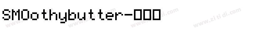 SMOothybutter字体转换