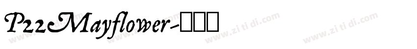 P22Mayflower字体转换