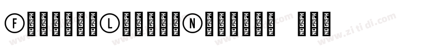 FactoryLiningNumbers字体转换