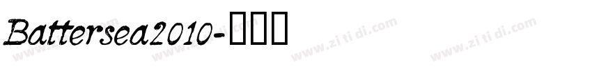 Battersea2010字体转换 Battersea2010字体转换