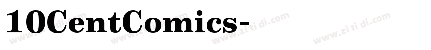 10CentComics字体转换