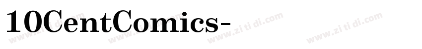 10CentComics字体转换