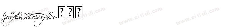 JellykaWaterwaysSe字体转换
