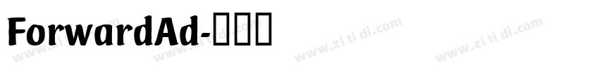 ForwardAd字体转换