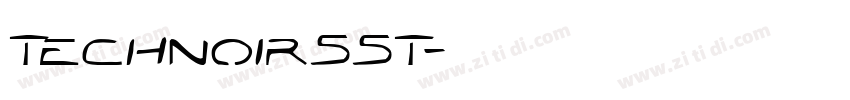 TechnoirSST字体转换
