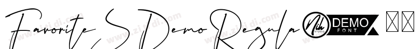 FavoriteSDemoRegula字体转换