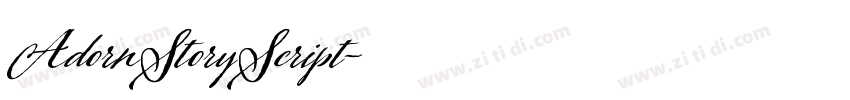 AdornStoryScript字体转换