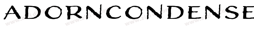 AdornCondensedSans字体转换