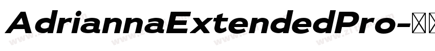 AdriannaExtendedPro字体转换