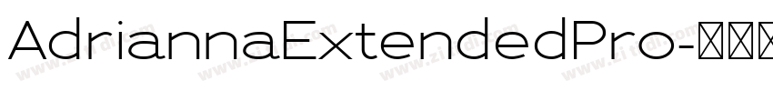AdriannaExtendedPro字体转换