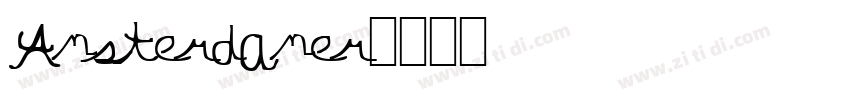 Amsterdamer字体转换