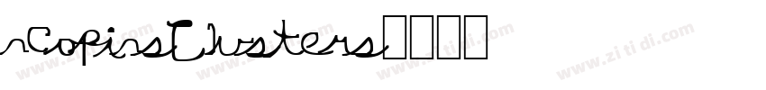 ncopinsClusters字体转换