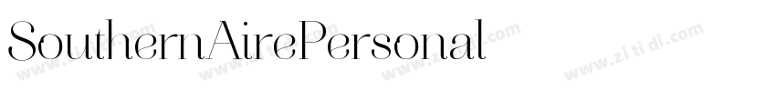 SouthernAirePersonal字体转换