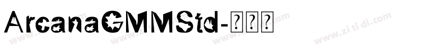 ArcanaGMMStd字体转换