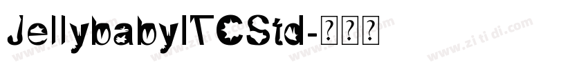 JellybabyITCStd字体转换