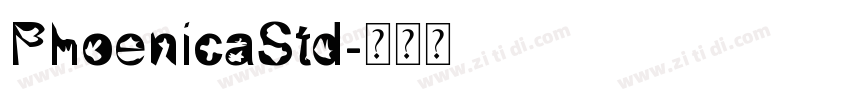 PhoenicaStd字体转换