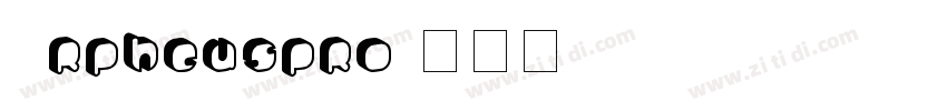 0rpheusPro字体转换