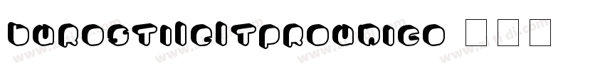 BurostileLTProUnico字体转换