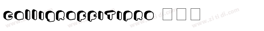 CalligraffitiPro字体转换