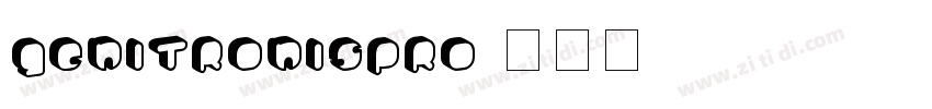 GenitronisPro字体转换