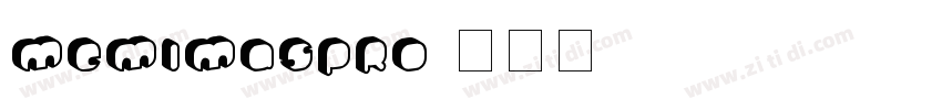 MemimasPro字体转换