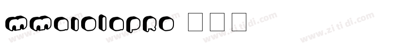 MmaiolaPro字体转换
