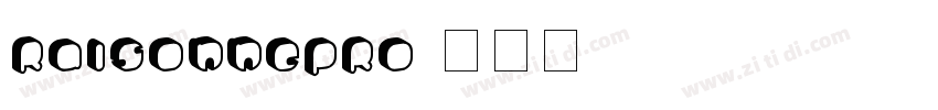 RaisonnePro字体转换