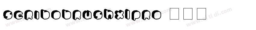 ScriboBrushXLPro字体转换