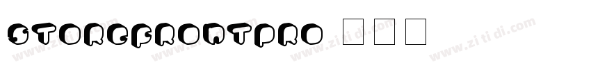 StorefrontPro字体转换