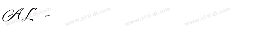 AL中雅黑字体转换