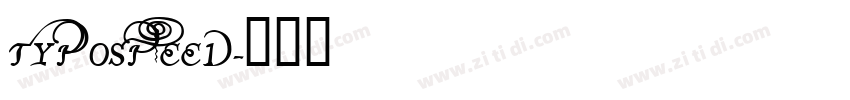 TypoSpeed字体转换