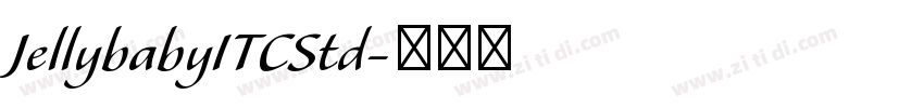 JellybabyITCStd字体转换