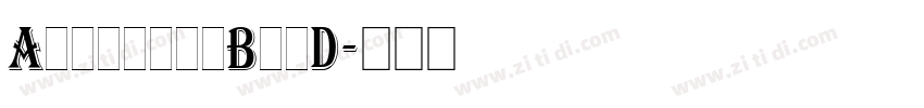 AlgerianBasD字体转换