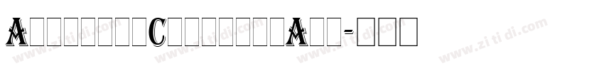 AlgerianConcreteAll字体转换