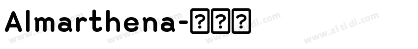 Almarthena字体转换