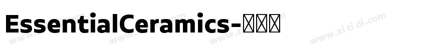 EssentialCeramics字体转换 EssentialCeramics字体转换