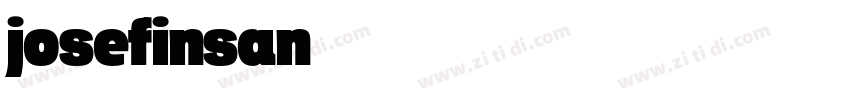 josefinsan字体转换