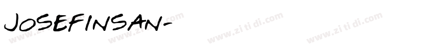 josefinsan字体转换