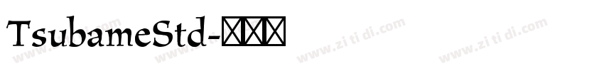 TsubameStd字体转换