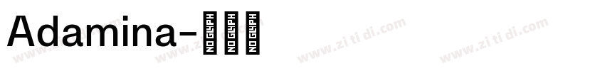 Adamina字体转换