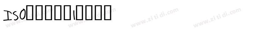 ISOsymbo1字体转换