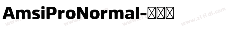 AmsiProNormal字体转换