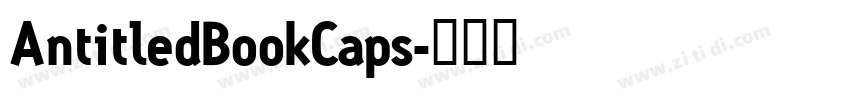 AntitledBookCaps字体转换