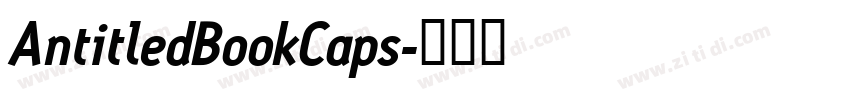 AntitledBookCaps字体转换