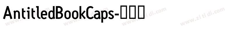 AntitledBookCaps字体转换