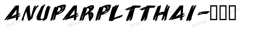 AnuParpLTThai字体转换