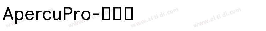 ApercuPro字体转换