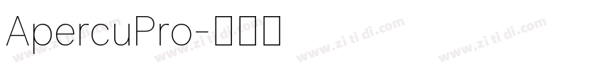 ApercuPro字体转换